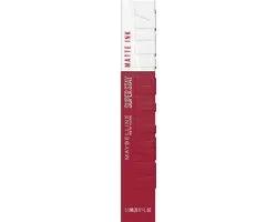 Maybelline SuperStay Matte Ink Lippenstift 80 Ruler - Rood - 5ml