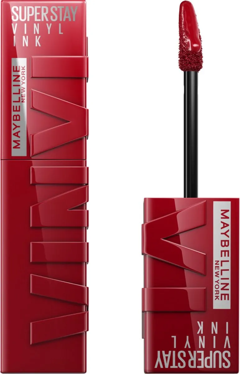 Maybelline SuperStay Vinyl Ink Lipstick Rood