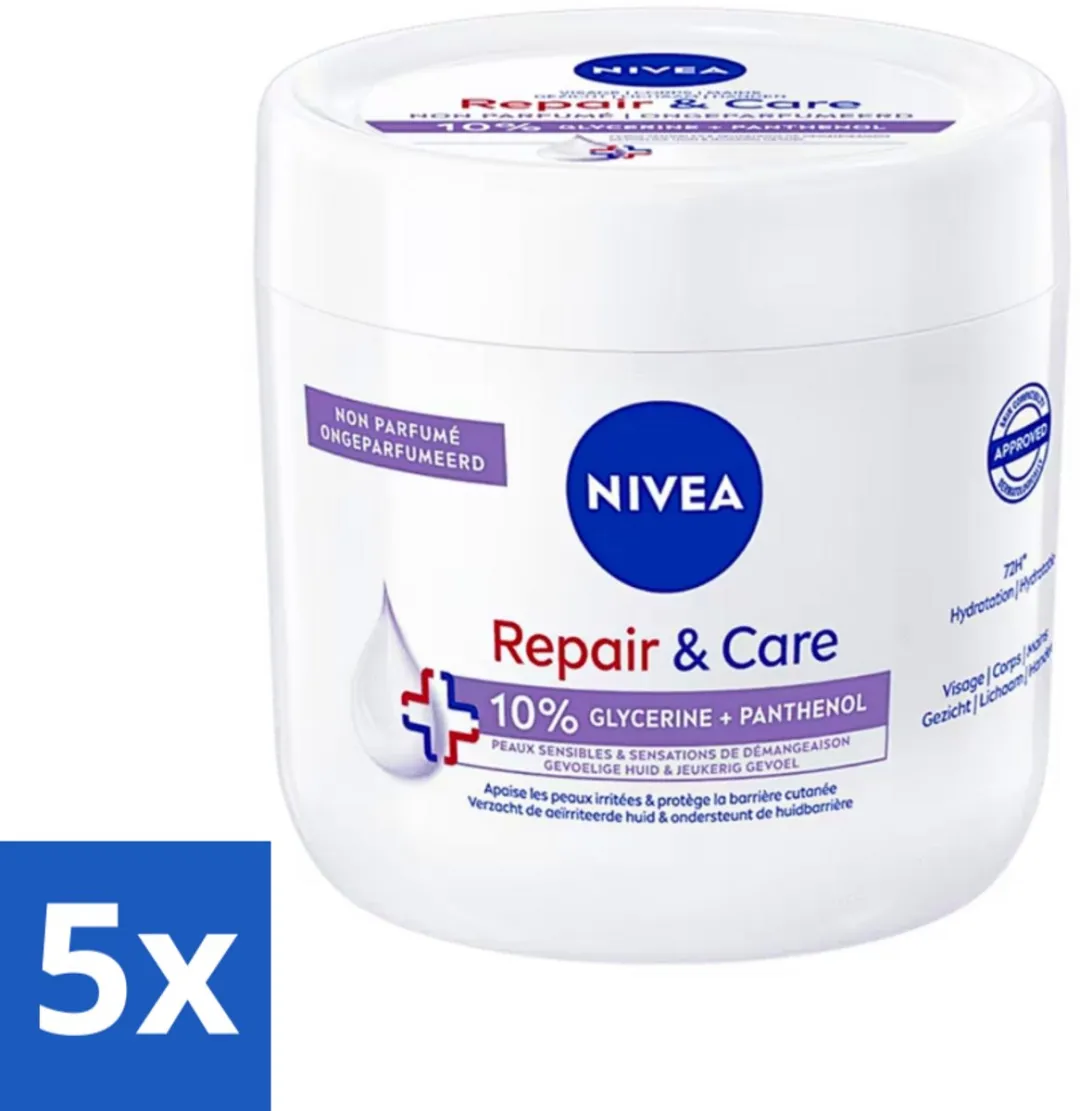 NIVEA Bodycrème Herstel & Verzorging Gevoelig 400ml