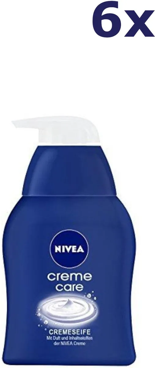 NIVEA Crème Care Handzeep 250ml - 6 Stuks