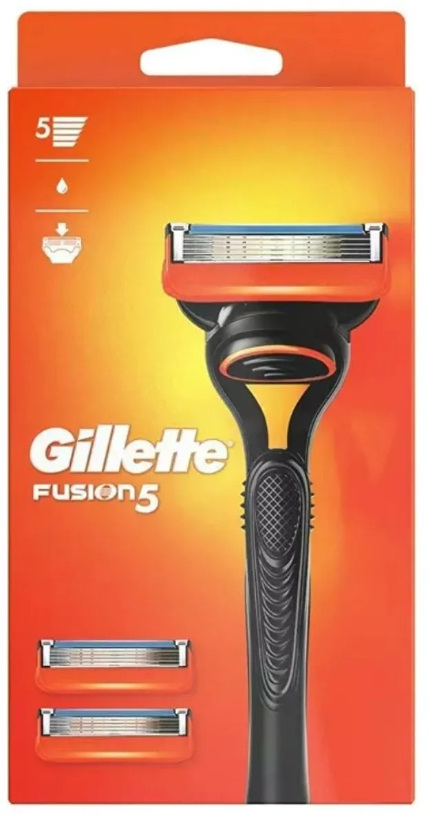Gillette Fusion 5 Scheermesjes - 7 Stuks - Oranje