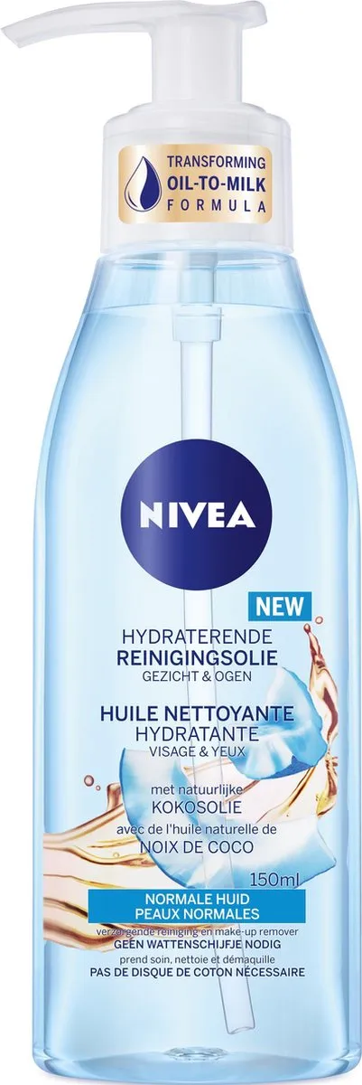 NIVEA Essentials Hydraterende Reinigingsolie Kokosolie 150ml