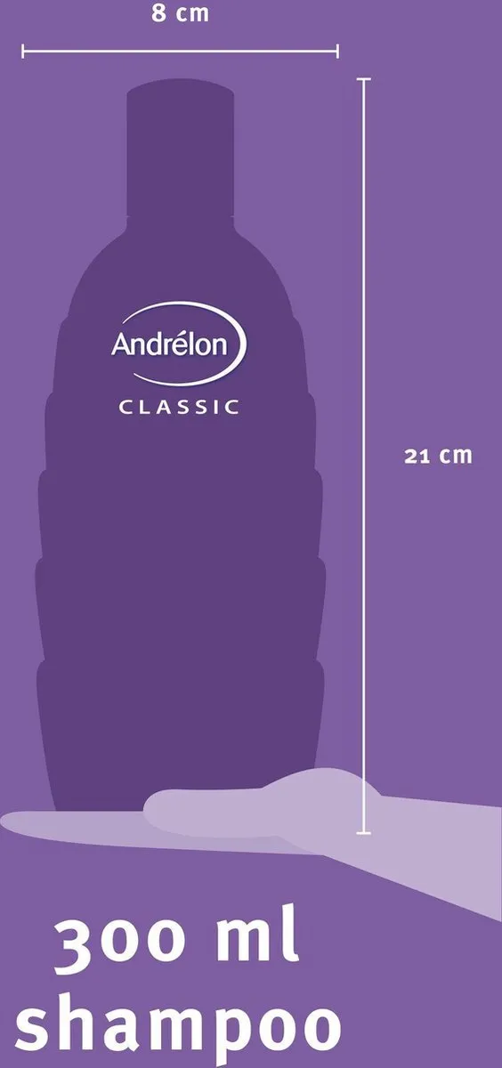 Andrélon Classic Iedere Dag Shampoo 3x300ml