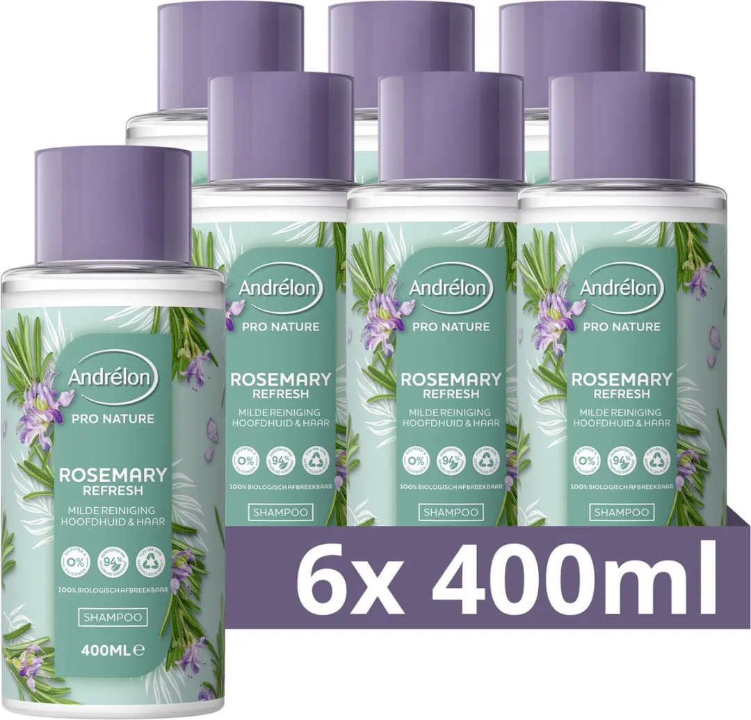 Andrélon Pro Nature Rosemary Refresh Shampoo