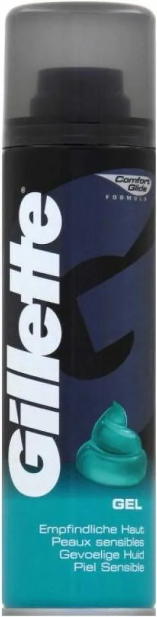 Gillette Scheergel Gevoelige Huid 200ml - 12 Stuks