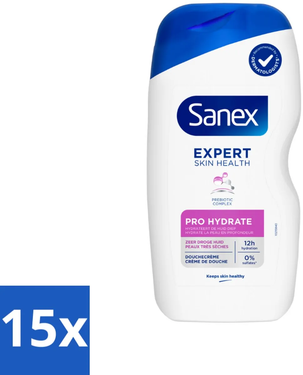 Sanex Douchegel Expert Skin Health Pro Hydrate 400ml