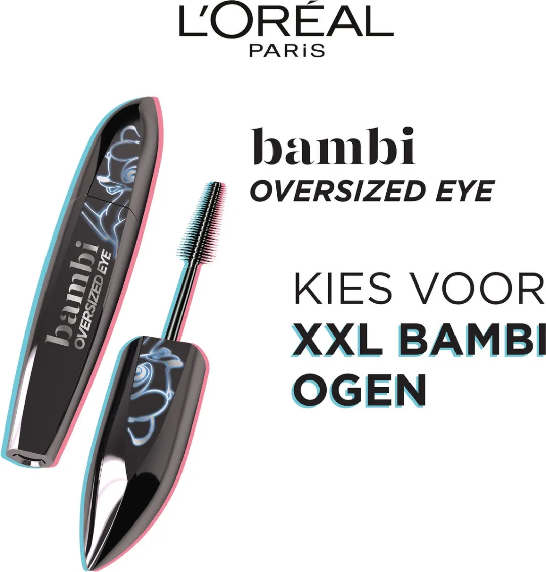 L'Oréal Paris Bambi XXL Oversized Eye Mascara 8,9ml - Zwart