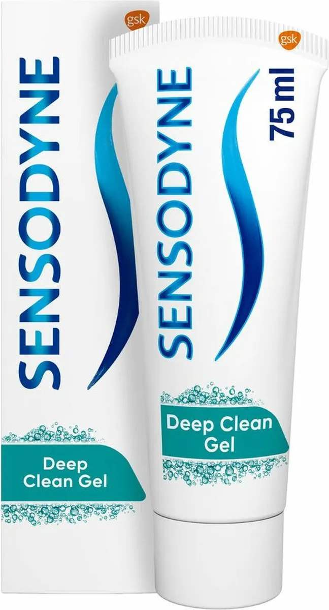Sensodyne Deep Clean Gel Tandpasta 75ml - 3 Stuks