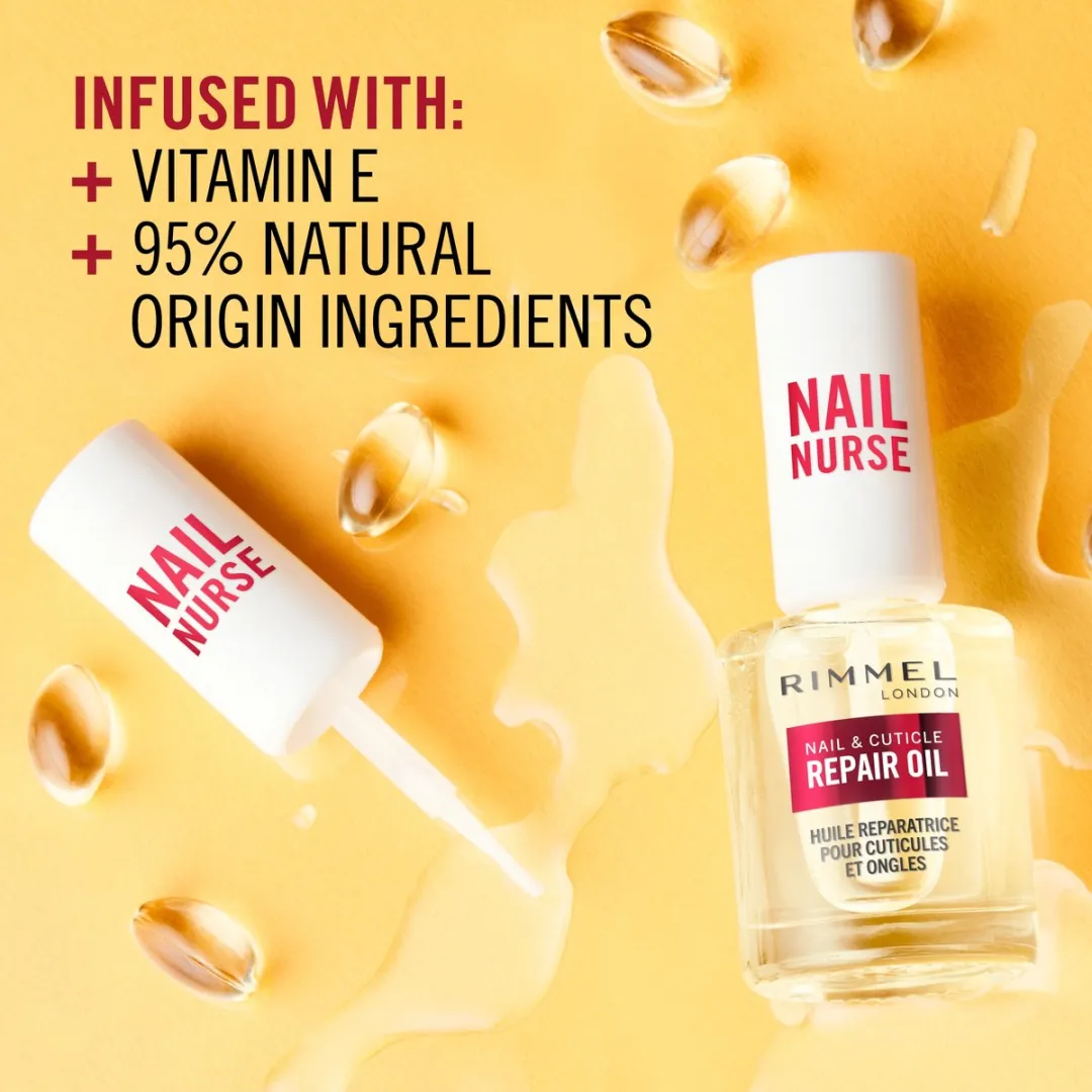 Rimmel Nurse Repair Base Coat 8ml - Transparant