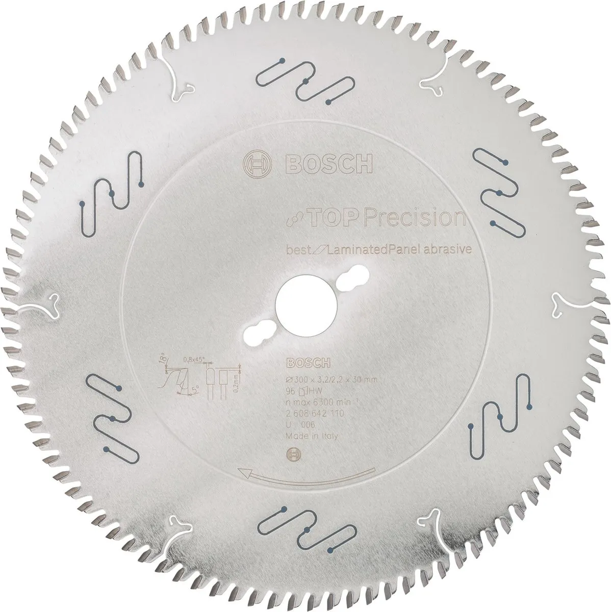 Bosch Professional Cirkelzaagblad Top Precision 300x30x3,2mm