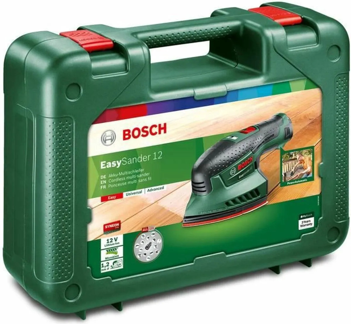 Bosch EasySander 12 Multischuurmachine 0603976909 - 2500mAh - afbeelding 6 van 6