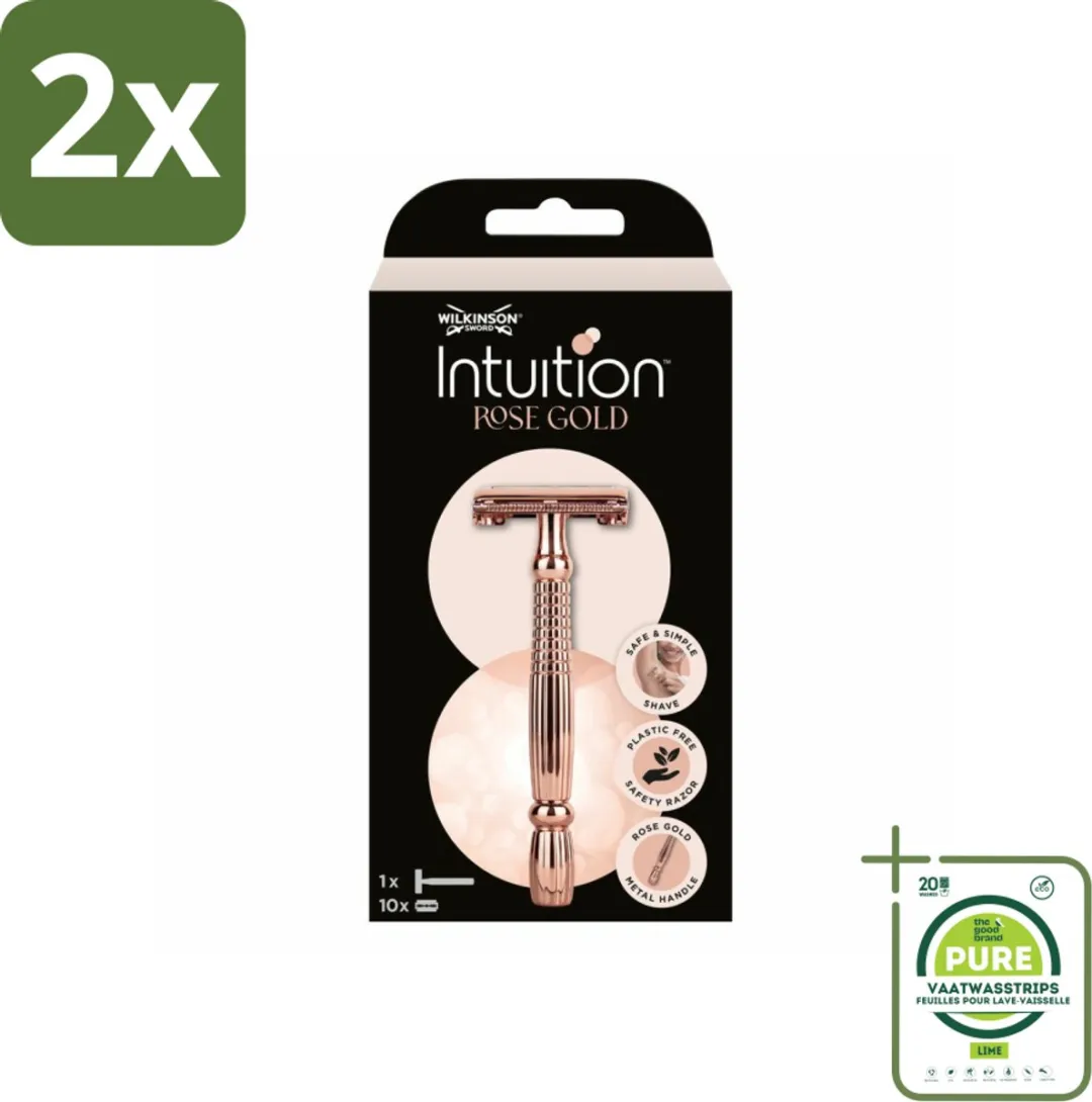 Wilkinson Sword Intuition Rose Gold Scheermes Dames