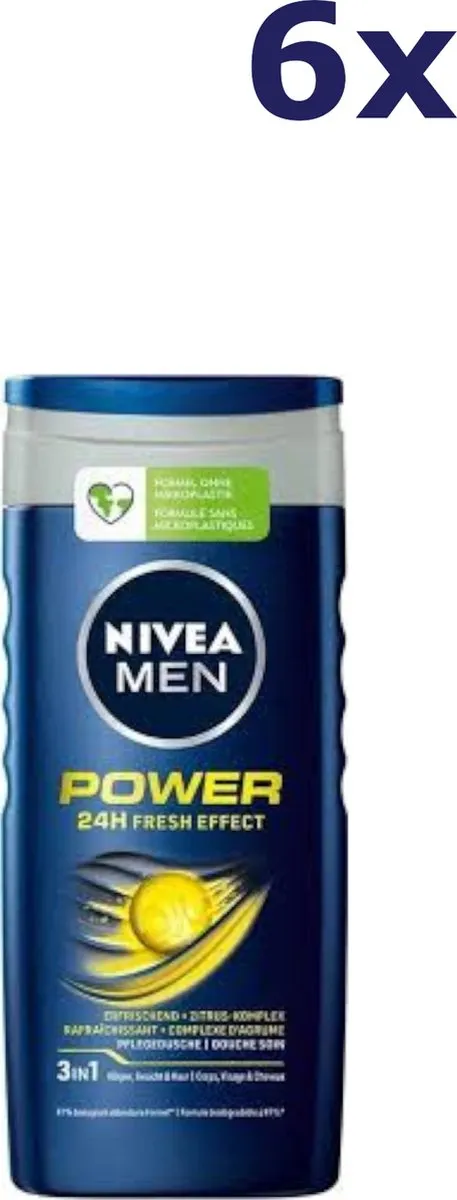 NIVEA Men Power Fresh Douchgel 250ml