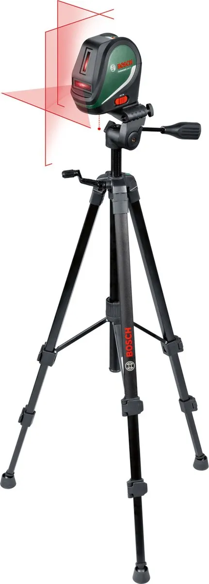 Bosch UniversalLevel 3 Set Kruislijnlaser - Met statief en batterijen