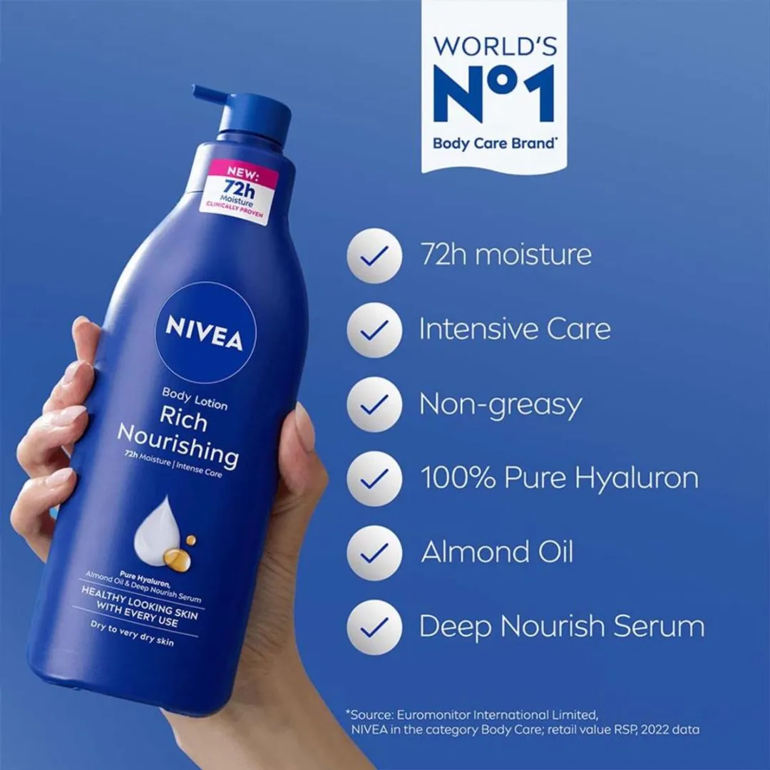 NIVEA Original Bodymilk - Voordeelverpakking 3x500ml
