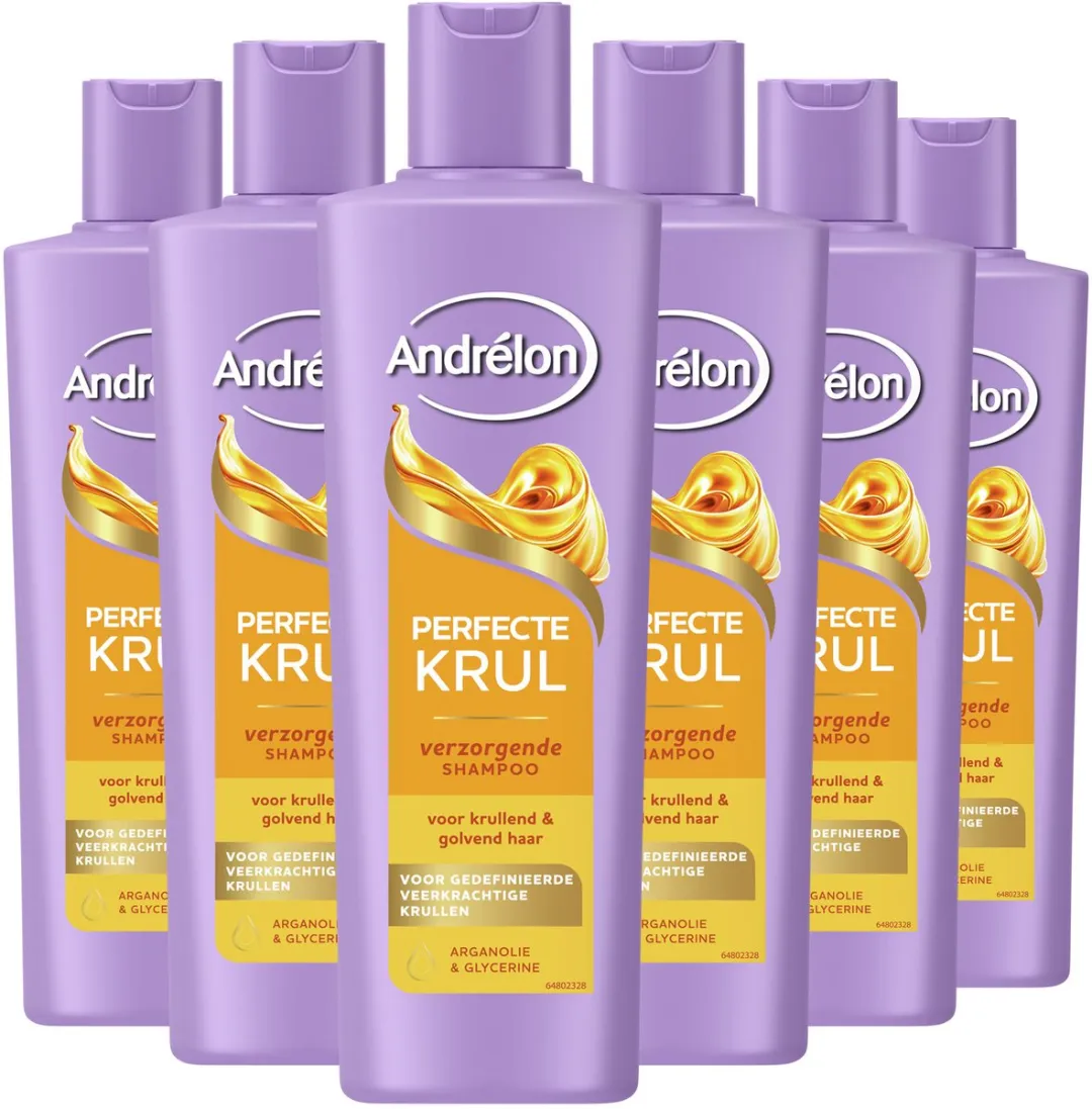 Andrélon Perfecte Krul Shampoo 6x250ml