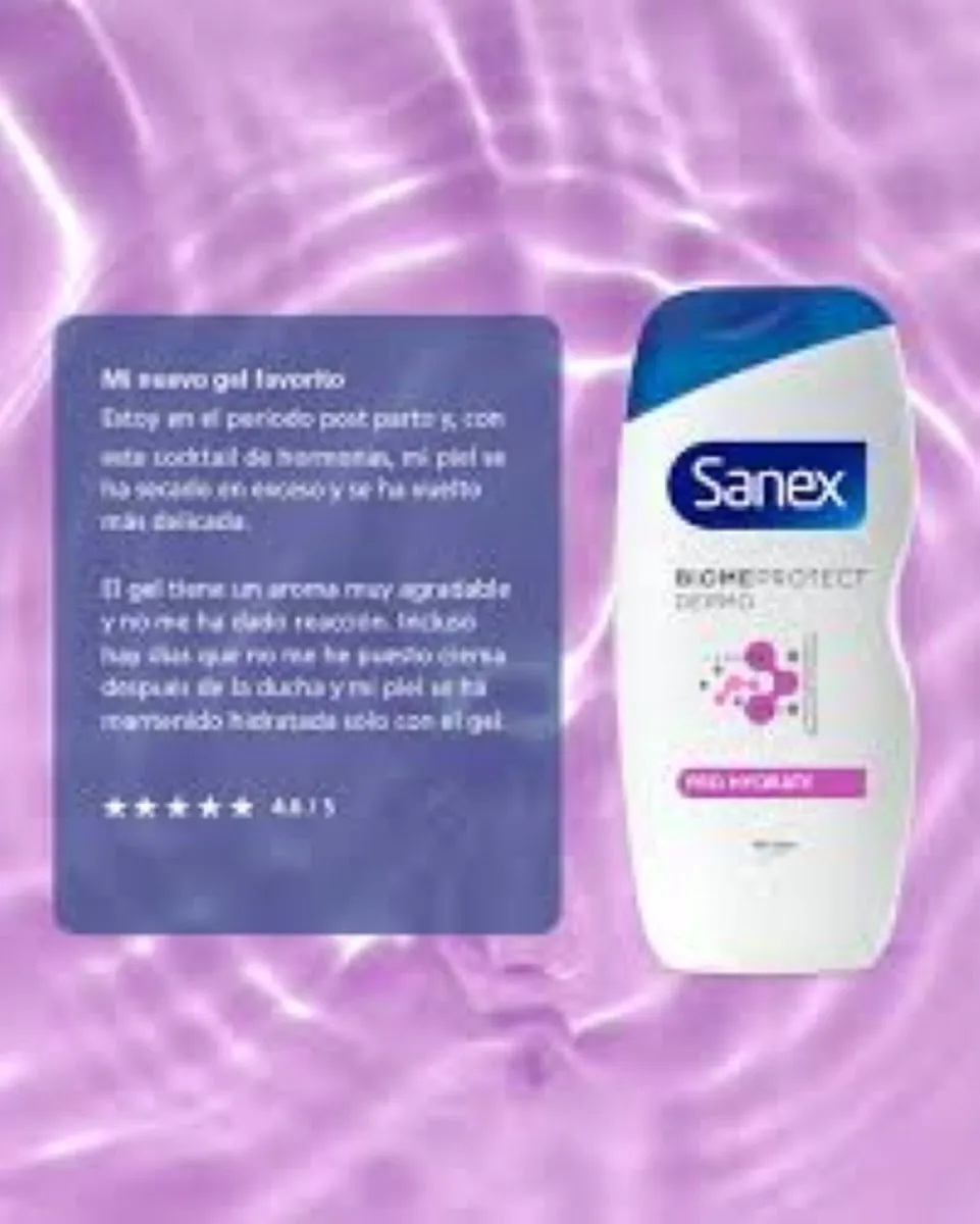 Sanex Douchegel Pro Hydrate 2000ml - 4 Stuks