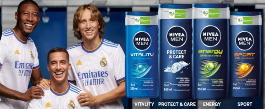 NIVEA For Men Vitality Douchegel 3x250ml