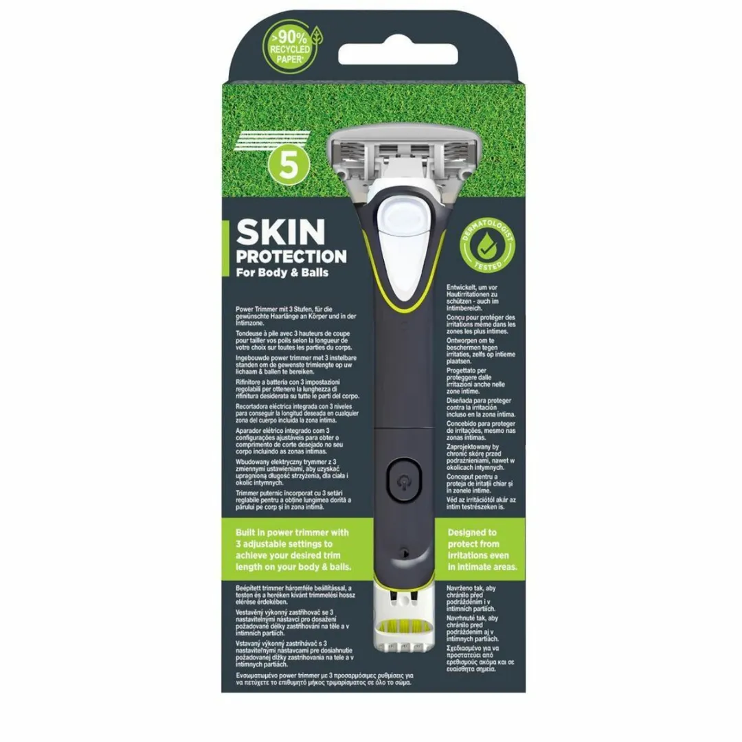 Wilkinson Sword Hydro Trim & Shave Scheermes & Trimmer - 5 Bladen - afbeelding 6 van 6