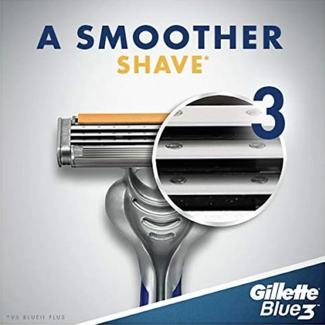 Gillette Blue3 Wegwerpscheermesjes 18 Stuks