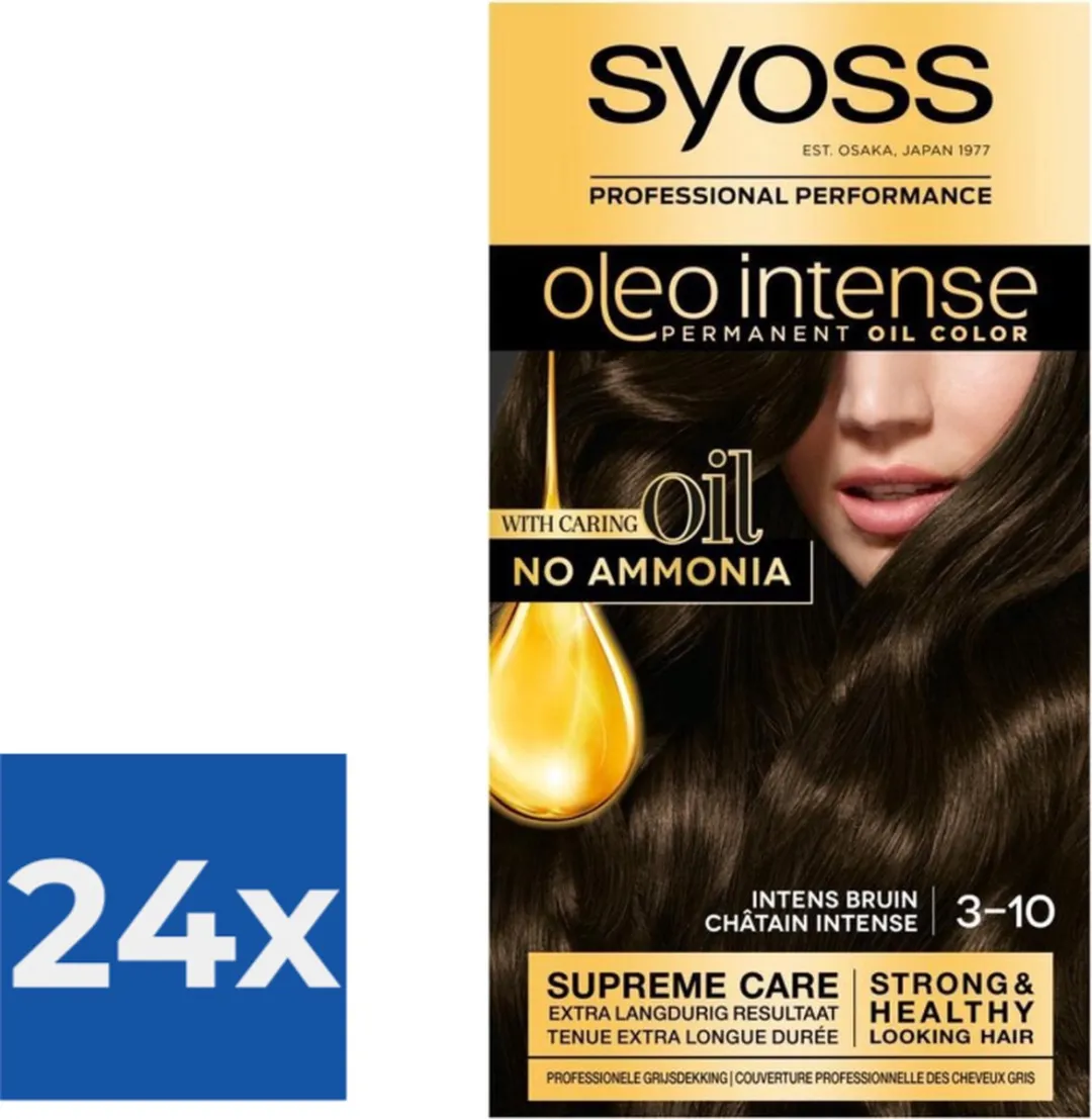 SYOSS Oleo Intense Haarverf Donkerbruin 2760ml