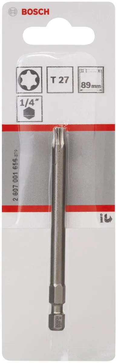 Bosch XH-TORS/T27 Torx Bit - 89mm - Extra-hard