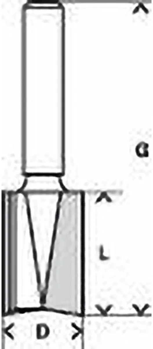 Bosch VINGERFR 2-SN 635x156mm 1/4"