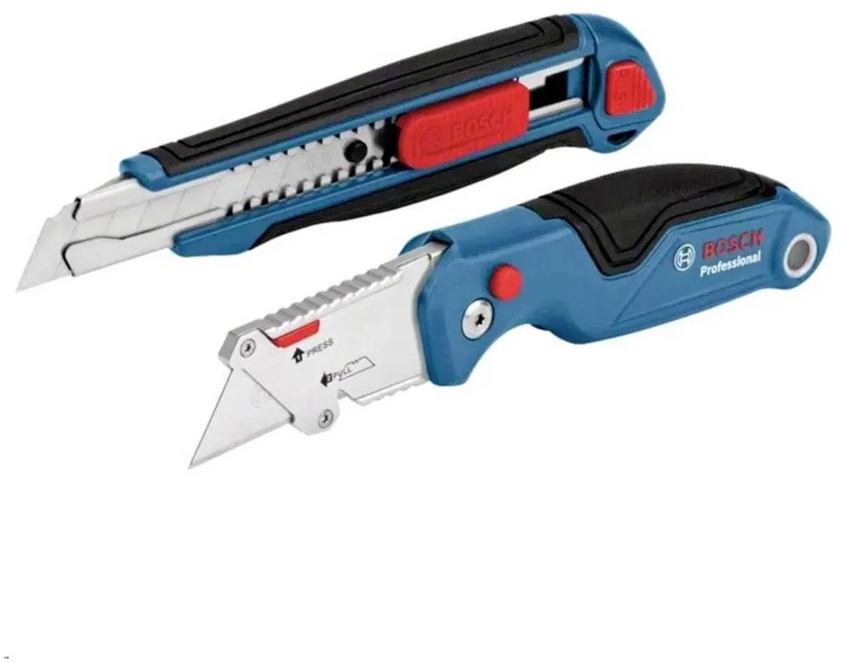 Bosch Professional 1600A016BM Messenset - Blauw - 3 Reservemesjes