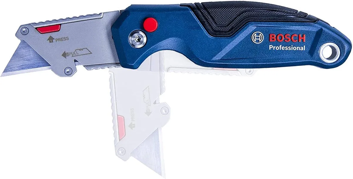 Bosch Professional 1600A016BM Messenset - Blauw - 3 Reservemesjes