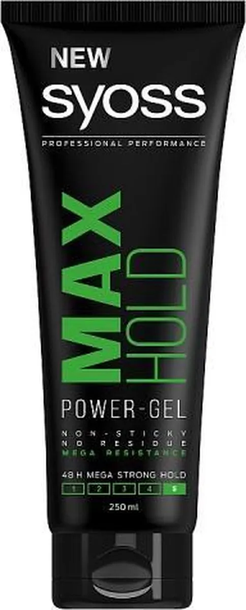 SYOSS Gel Max Hold Mega-Strong Fixatie 250ml