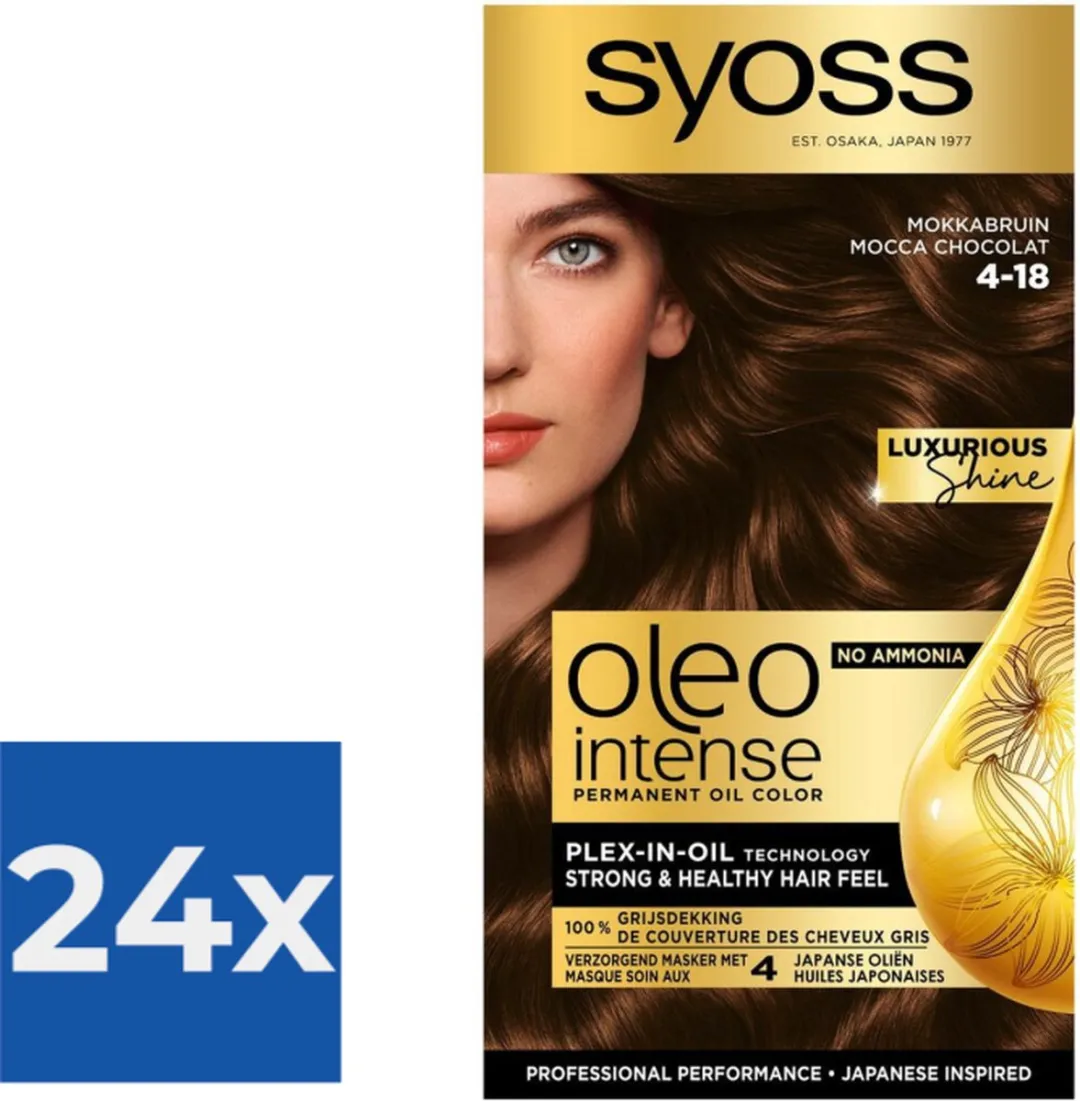 SYOSS Oleo Intense Haarverf Mokka Bruin