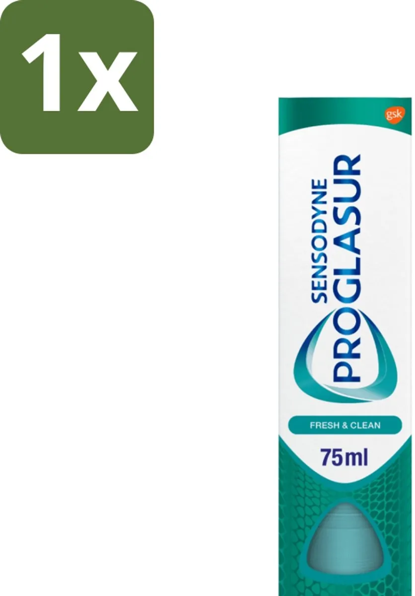 Sensodyne Proglasur Fresh & Clean Tandpasta 75ml