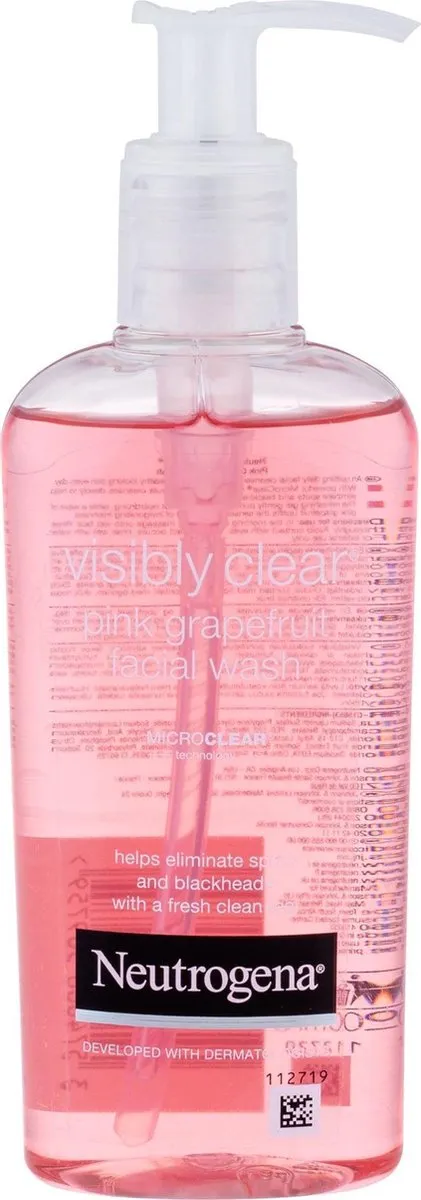 Neutrogena Visibly Clear Pink Grapefruit Gezichtsreiniger 200ml