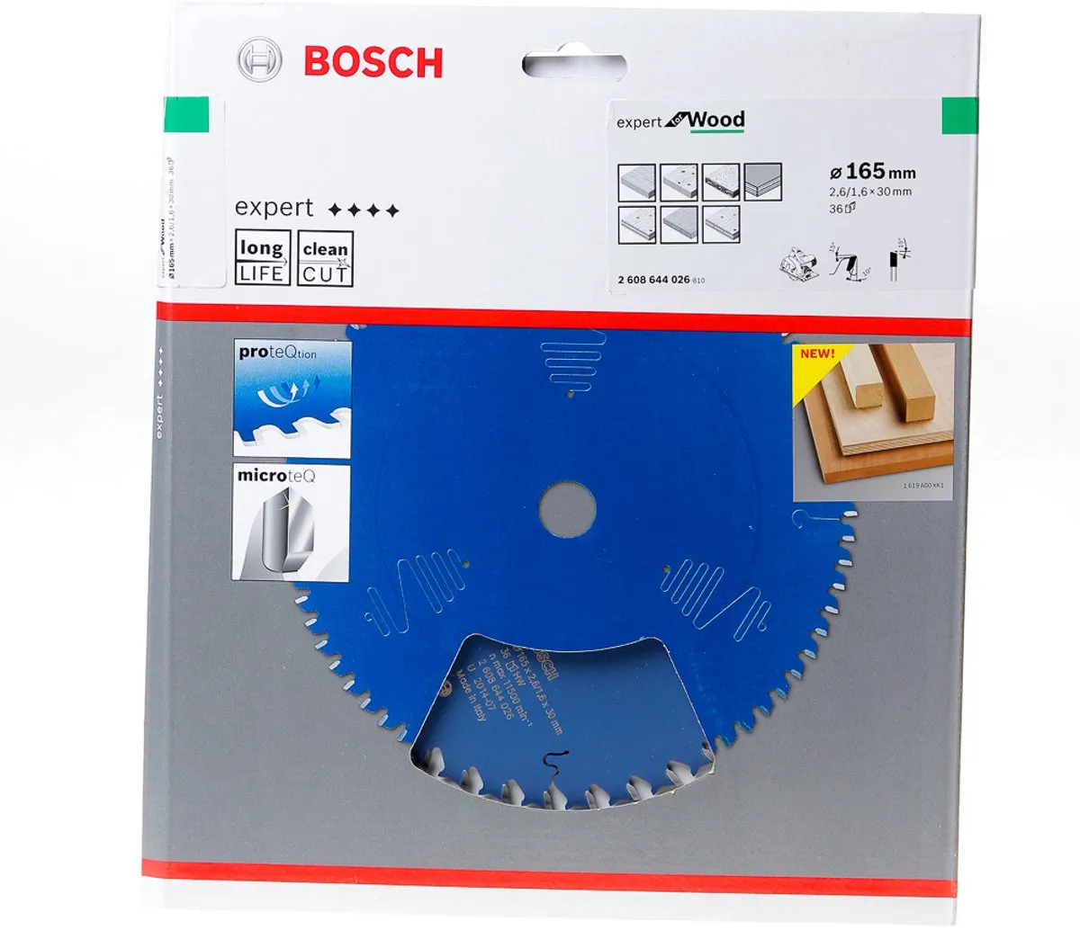 Bosch Expert Cirkelzaagblad HPL 165mm - 36 Tanden - afbeelding 6 van 6