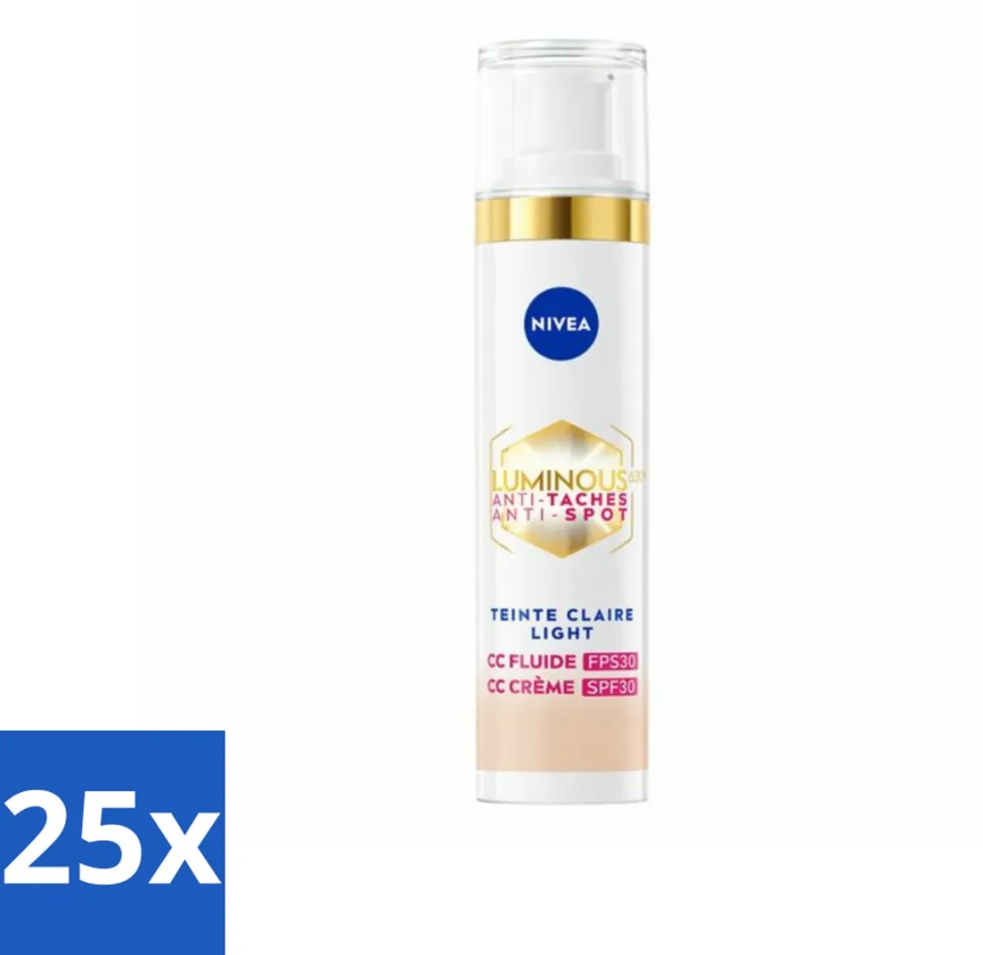 NIVEA Cellular LUMINOUS630 CC Crème Licht SPF30