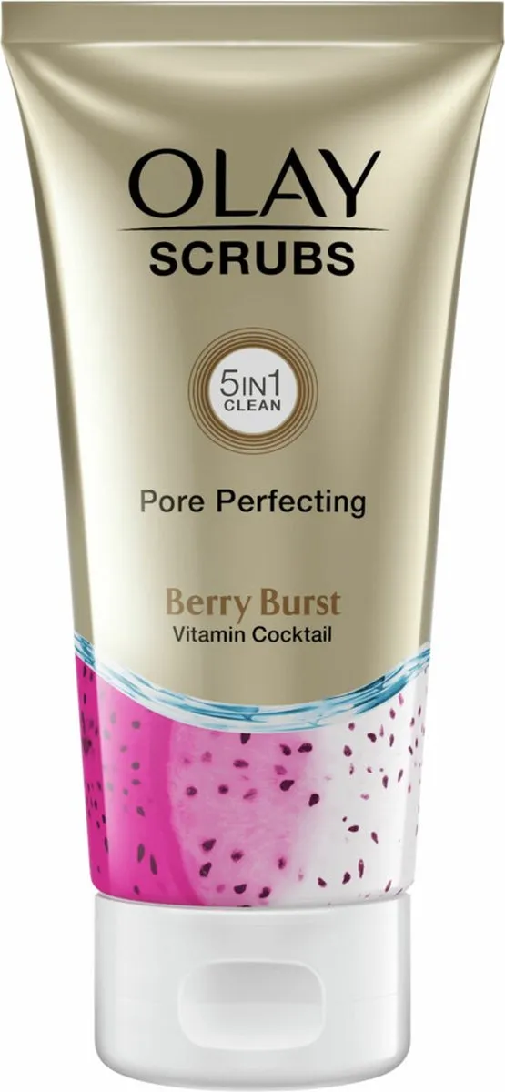 Olay Cleanse Scrub Berry Burst 150ml - 6 Stuks