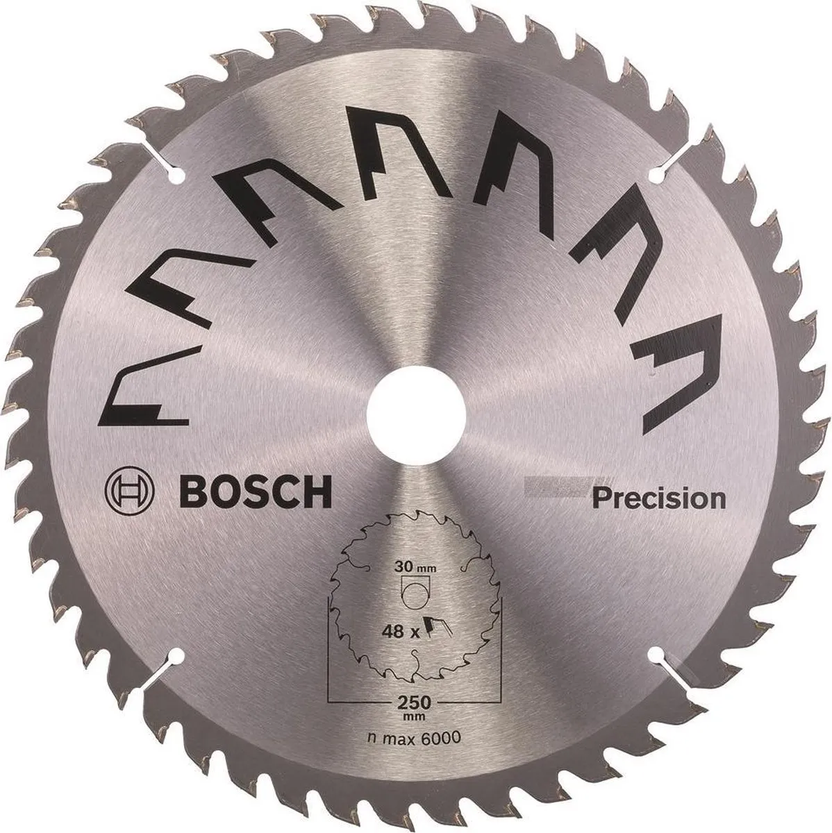 Bosch PRECISION 250mm Cirkelzaagblad 48 Tanden
