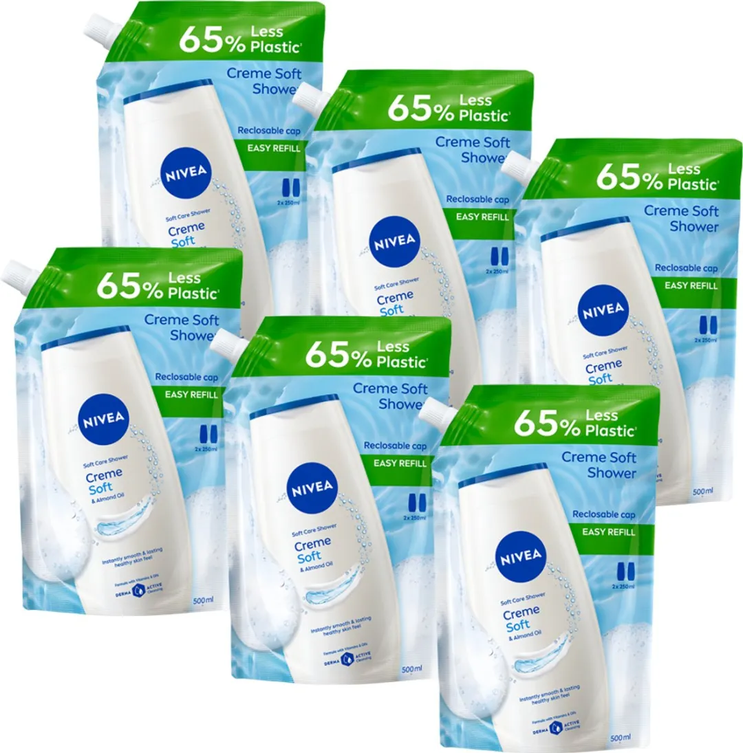NIVEA Creme Soft Douchecreme Refill 3000ml