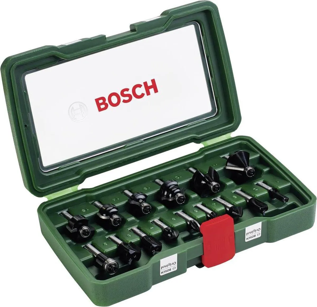 Bosch Houtfrezen 15-delig