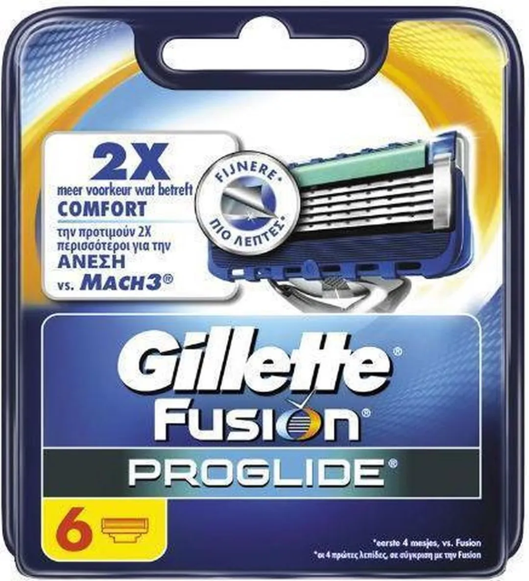 Gillette Fusion5 ProGlide Scheermesjes - 6 Stuks