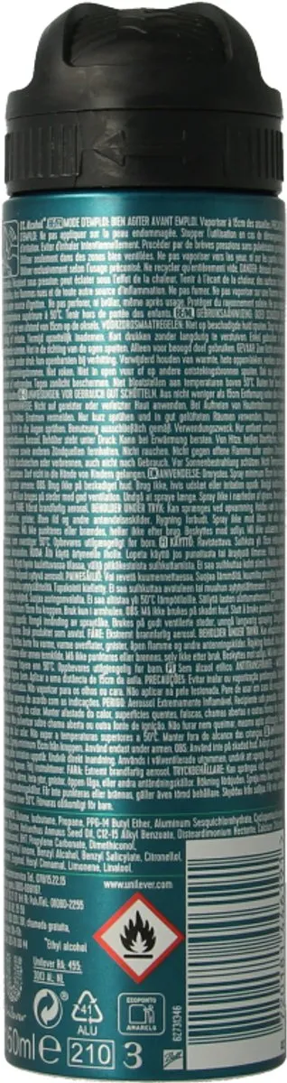 Rexona Men Sensitive Deodorant Spray 150ml