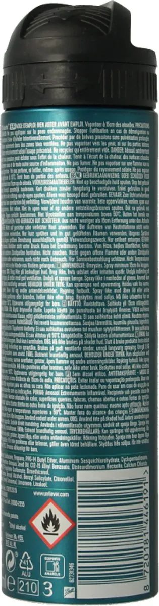 Rexona Men Sensitive Deodorant Spray 150ml