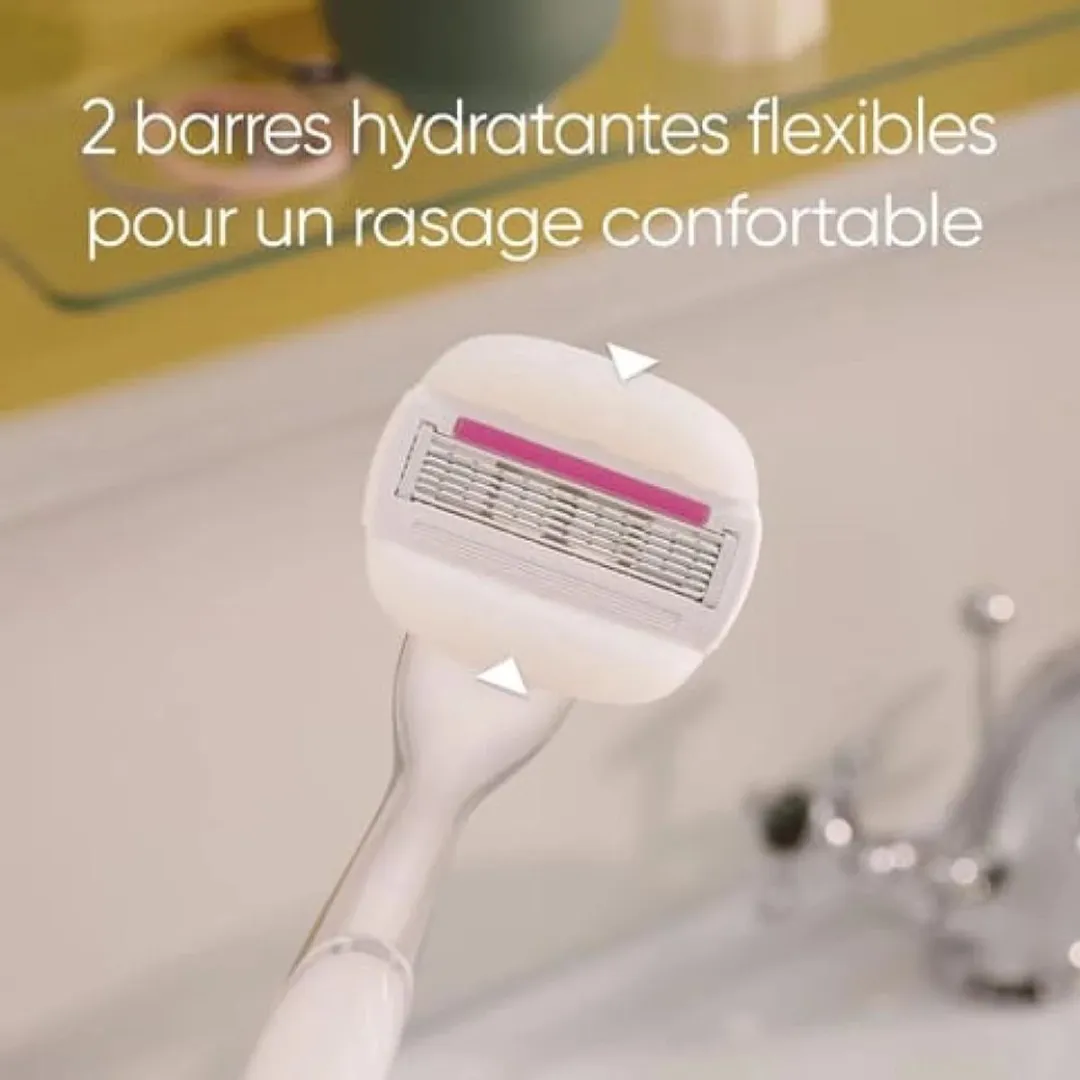 Gillette Venus Pro ComfortGlide Scheersysteem 5 Bladen - 2 Stuks - Platinum