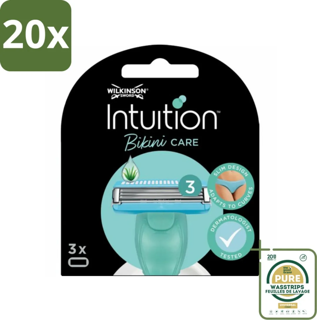 Wilkinson Intuition Navulmesjes Bikini Care Duo