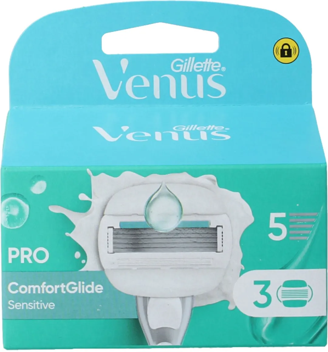 Gillette Comfortglide Sensitive Mesjes 5 Bladen