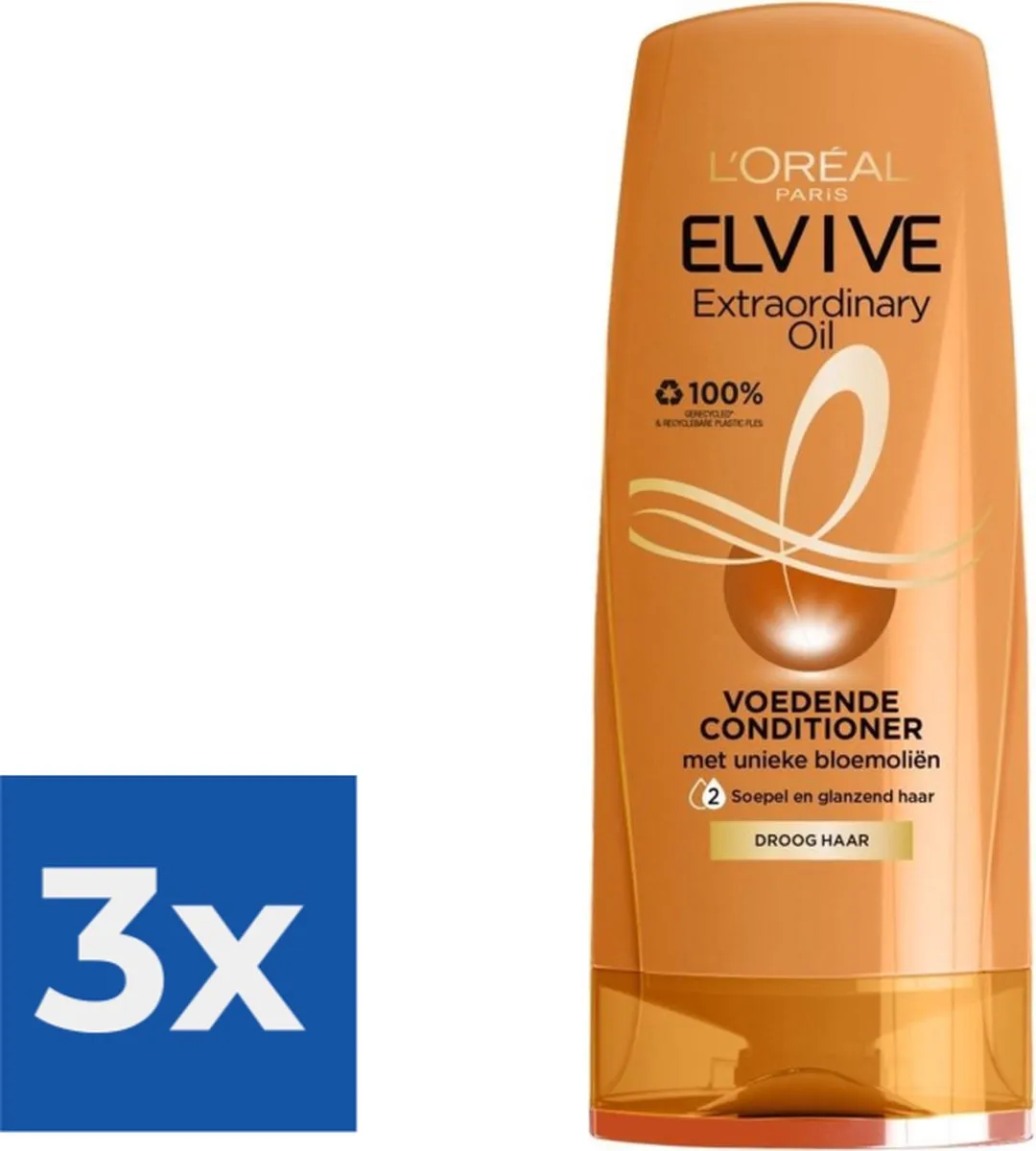 L'Oréal Paris Elvive Extraordinary Oil Conditioner 3x200ml