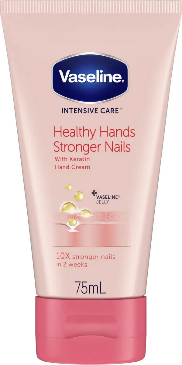 Vaseline Healthy Hands Stronger Nails Handcrème 75ml