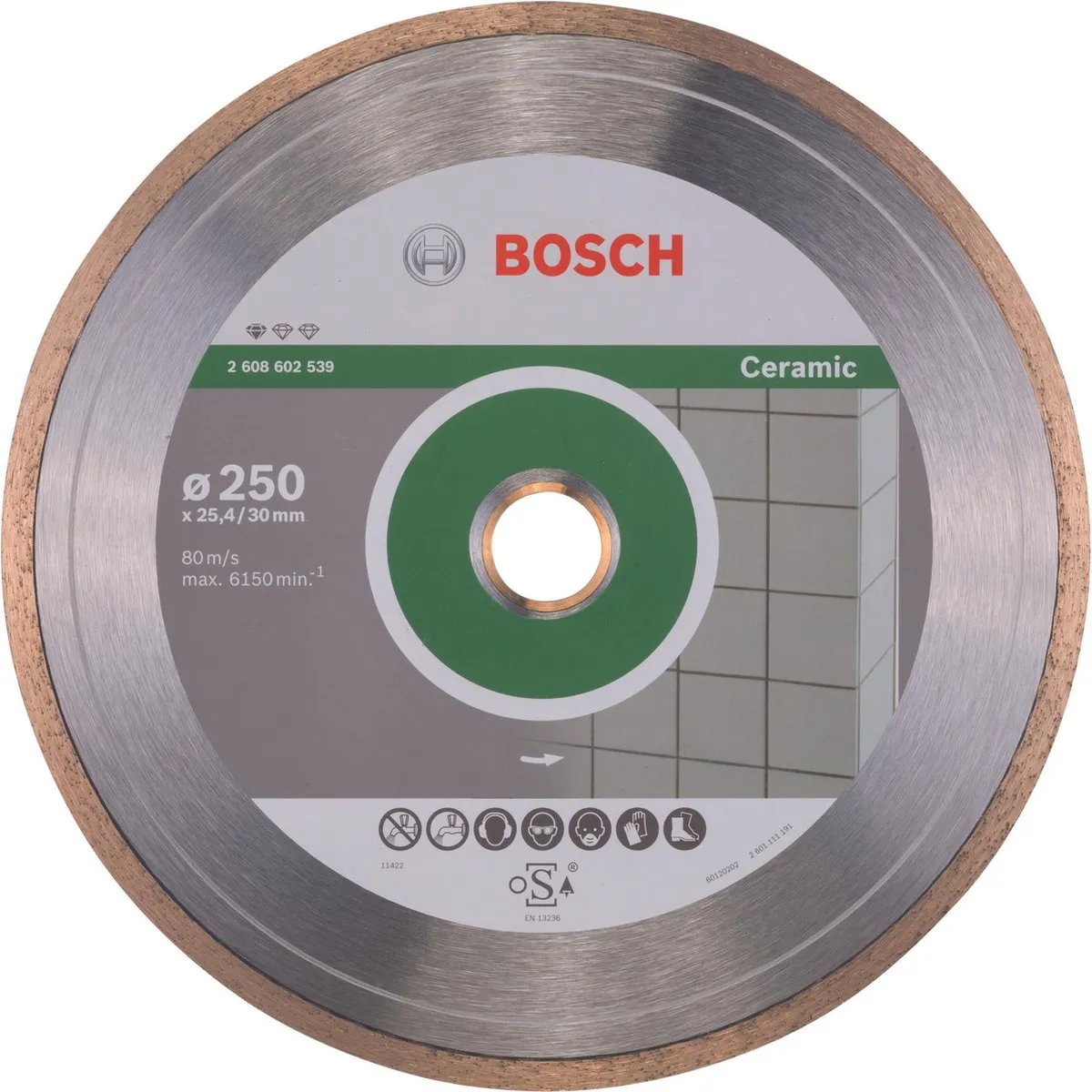 Bosch Diamantdoorslijpschijf Standard 250mm