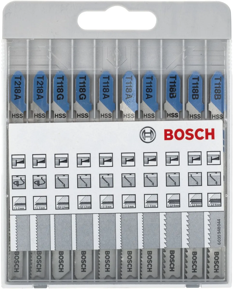 Bosch X-PRO Line Zaagbladen 10 Stuks - Metaal