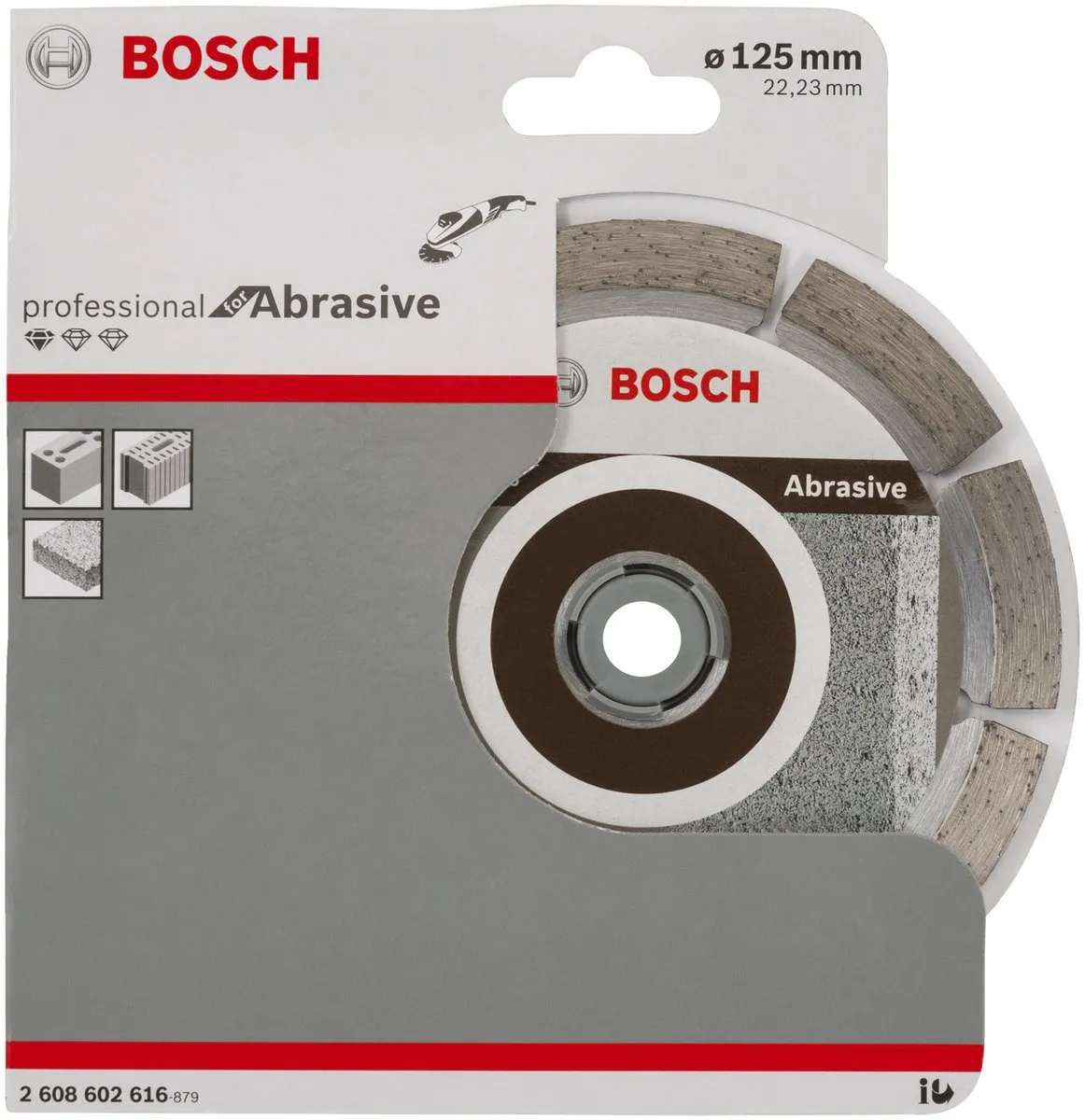 Bosch Diamantdoorslijpschijf Standard 125mm - 22,23mm As